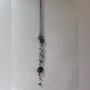 Stunning Green moss agate necklace